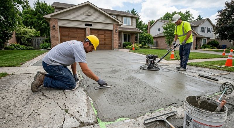 Concrete Resurfacing in Des Moines, IA