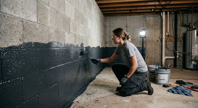 Basement Seepage Repair in Birmingham, AL