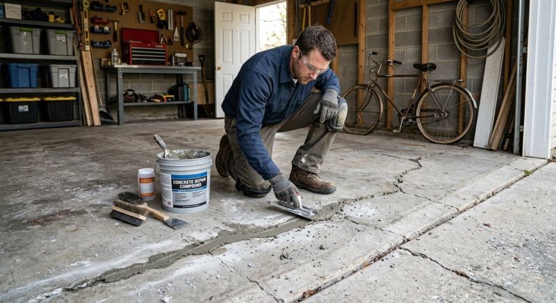 Chipped Concrete Repair in Corpus Christi, TX
