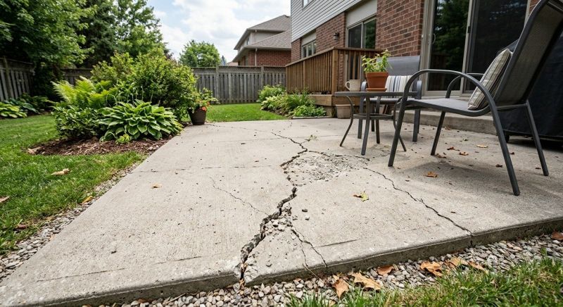 Concrete Patio Repair in Des Moines, IA