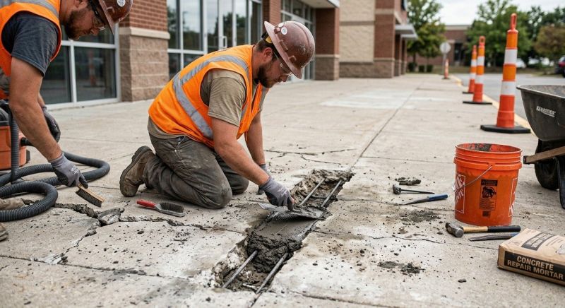 Concrete Spalling Repair in Des Moines, IA