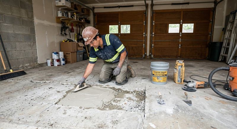 Slab Repair in West Des Moines, IA