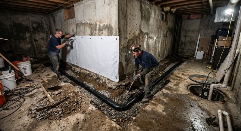 Wet Basement Repair in Columbus, OH