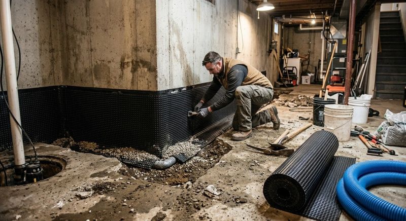 Wet Basement Repair in Tampa, FL